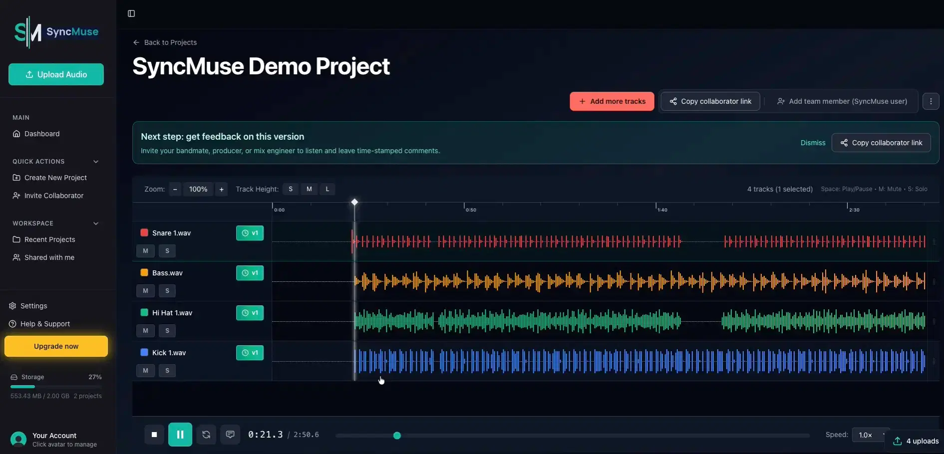 SyncMuse intro video preview